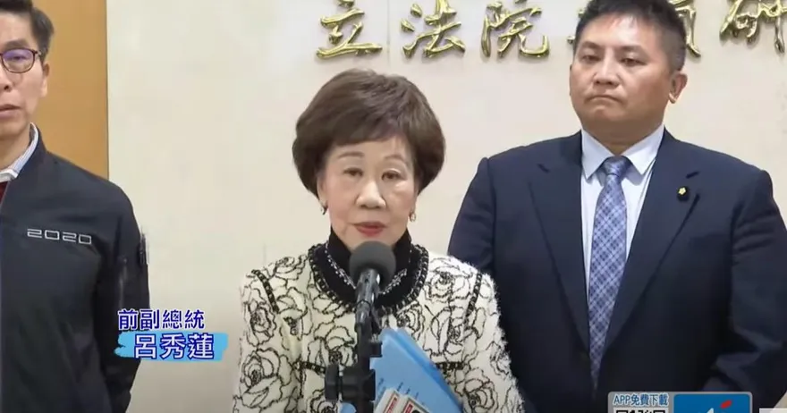 李貞秀國籍爭議延燒　呂秀蓮：依法已自動喪失中國大陸國籍