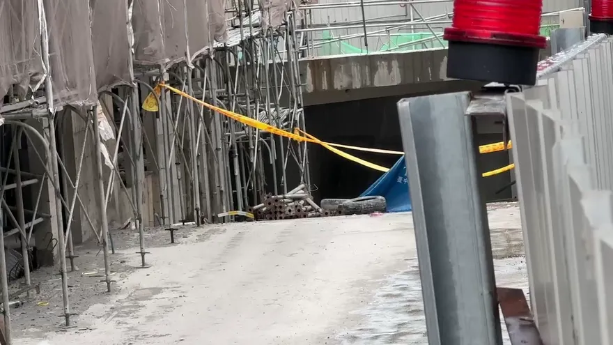 影/慎入！西屯工地45歲男18樓墜1樓　「摔破頭顱慘死」腦組織掉出