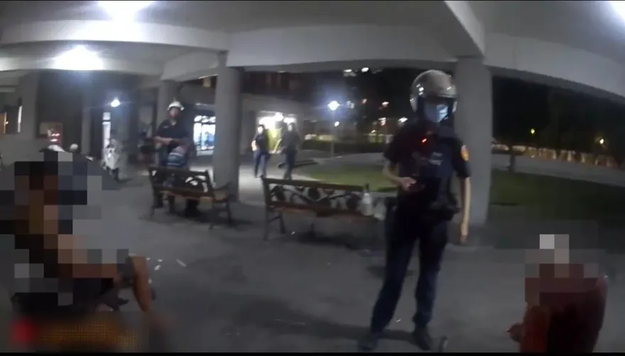 影/蘆洲2醉男公園內拿酒瓶互毆　雙雙濺血送醫警傷害罪送辦
