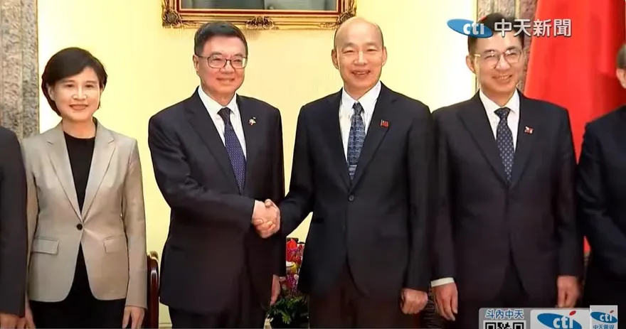 卓榮泰低調拜會韓國瑜！行政院證實：談財劃法、總預算