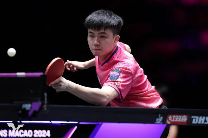 拍落韓國李尚洙！林昀儒24歲生日禮　WTT大滿貫賽晉32強