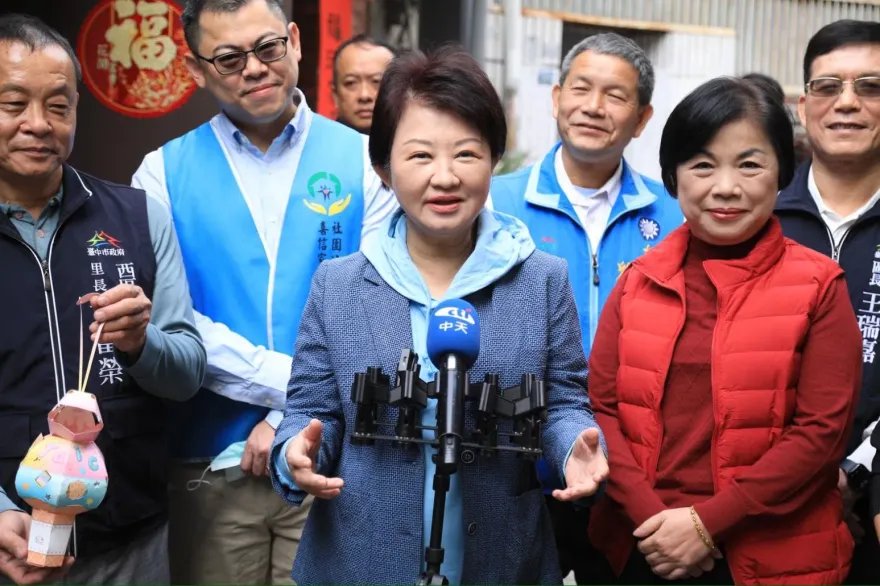 保障台灣晶片競爭力！盧秀燕呼籲中央爭取出口美國豁免關稅