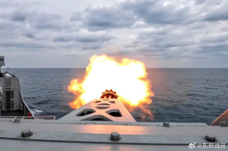 對日持續施壓！陸明起「渤海海峽黃海北部」軍演為期一週