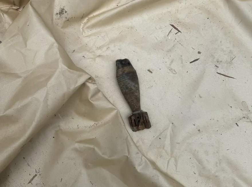 台北市中山區工地挖出迫擊砲　軍方防爆小組趕赴現場