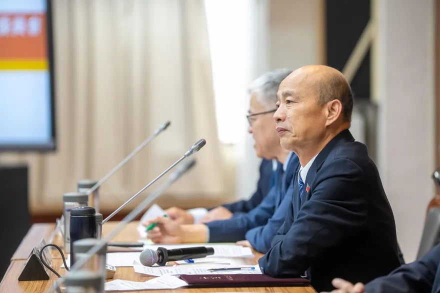 韓國瑜主持國慶籌備會成立大會　期許今年「更上層樓」