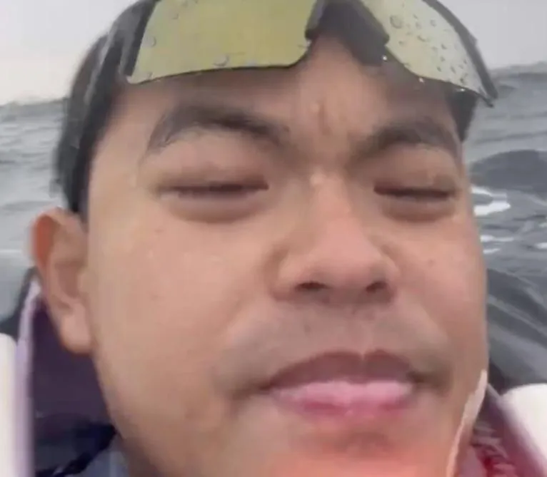 九死一生！陸男落海漂流7小時　「渴到絕望」靠手機幸運獲救