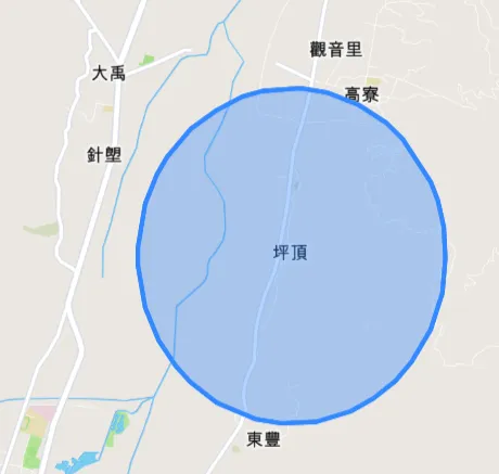 大雨鬧花蓮！玉里坪頂部落慎防土石流及崩塌　警戒到21:00