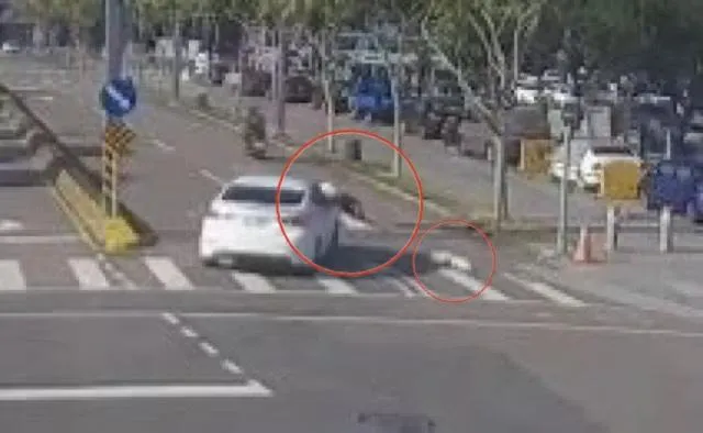 台中行人地獄「大小被撞飛」最新！肇事女竟嗆「我怎麼知道」