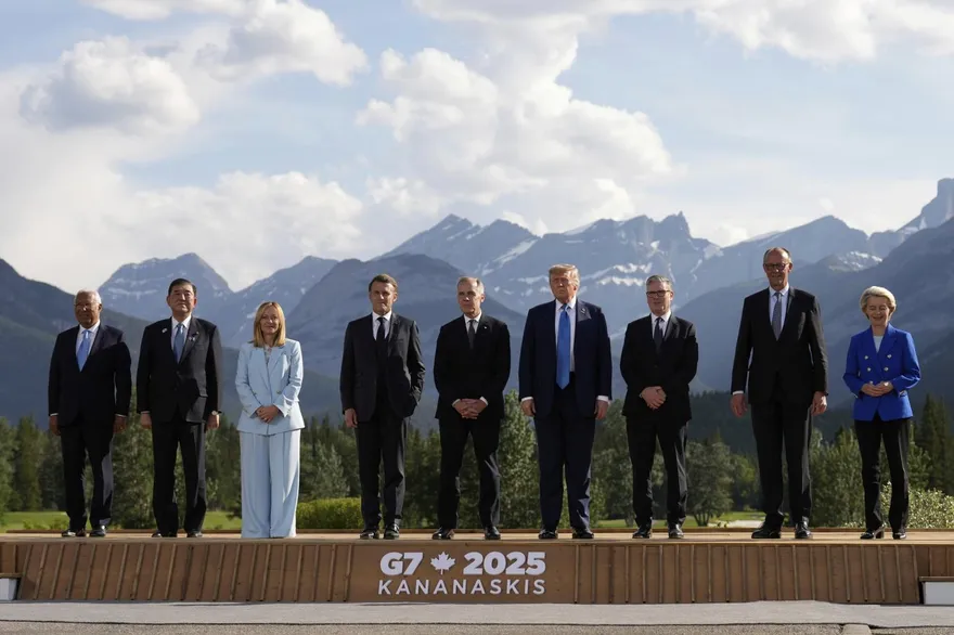 G7領導人發表聯合聲明　「重申對中東和平與穩定的承諾」