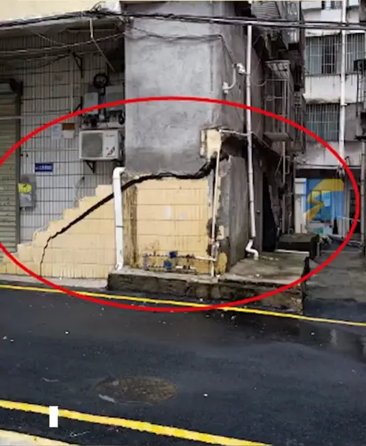 影/房屋突裂開！深圳社區離奇沉降　783人緊急疏散