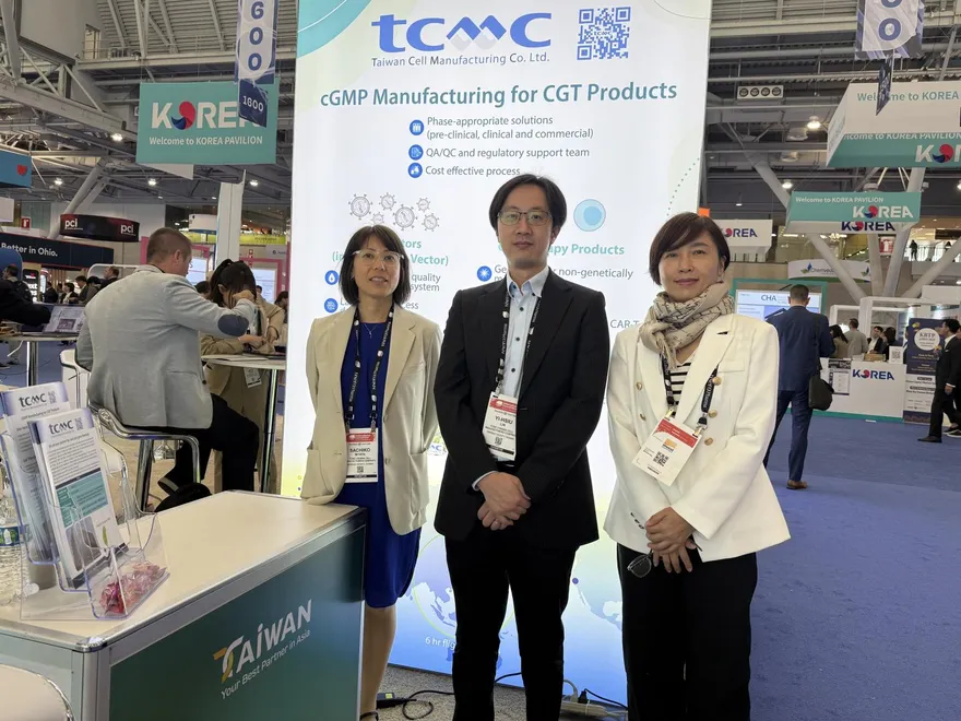 tcmc亮相BIO北美國際生技展！打造亞洲最佳CGT製造門戶