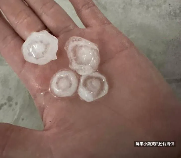 雷雨＋冰雹狂轟屏東高樹「567戶停電」　台電搶修：161戶未恢復