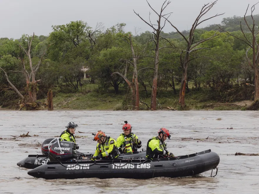 影/德州暴雨瓜達魯普河暴漲釀洪災　死亡人數上修至24人