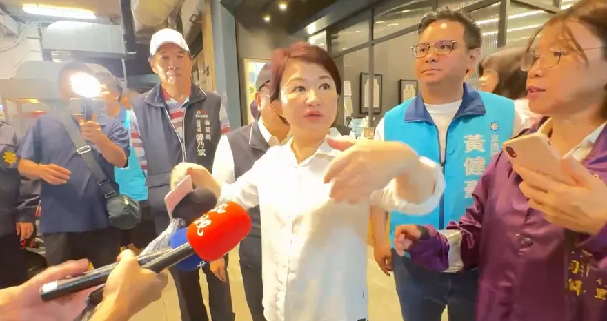 丹娜絲颱風進逼台中下大雨！防災優先盧秀燕急探災情