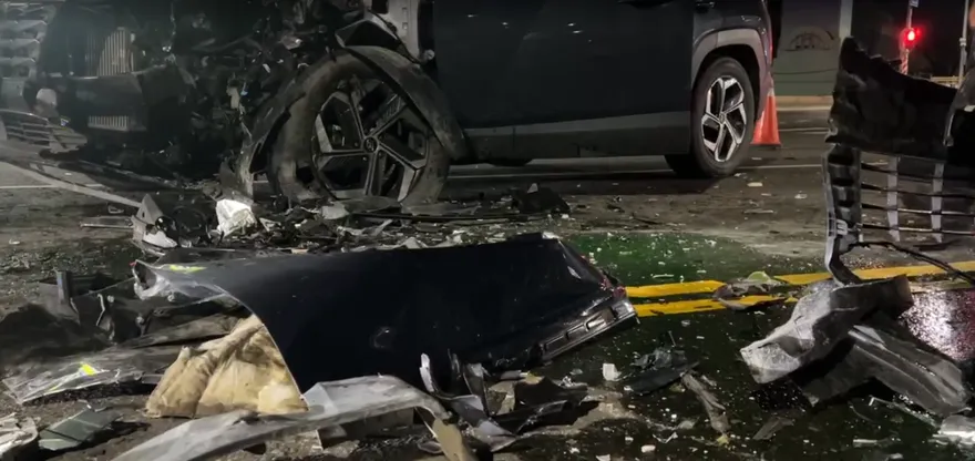 疑精神不濟釀禍！他逆向高速撞來車　下秒彈飛回順向車道