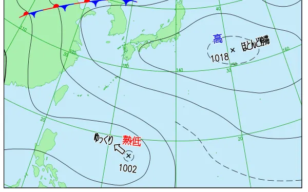 菲律賓外海熱帶低壓生成　最新預測路徑「朝西北」前進