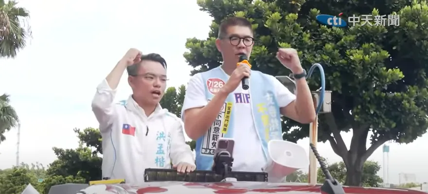 奔波選區反罷洪孟楷日行380公里！連勝文：可在他家旁開輪胎行