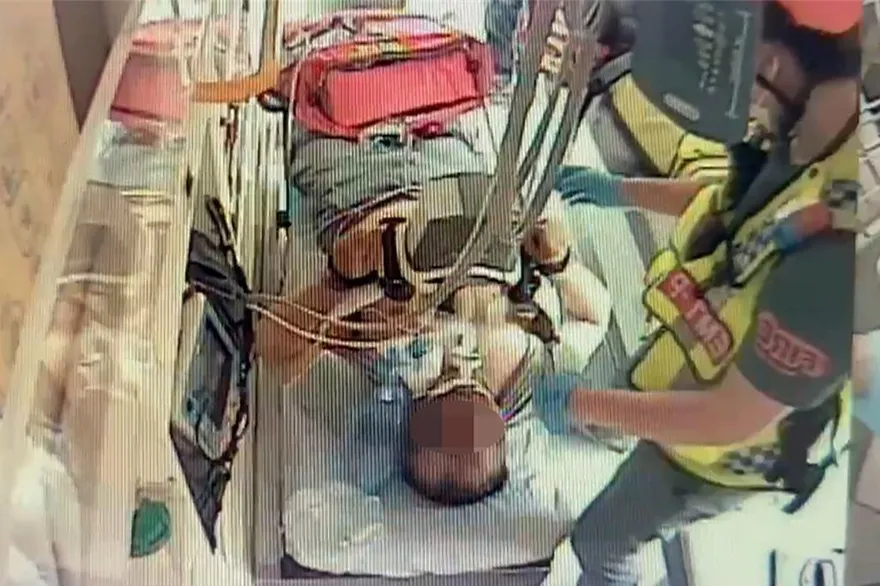竹南科技園區爆噩耗！工人摔落頭部重創亡