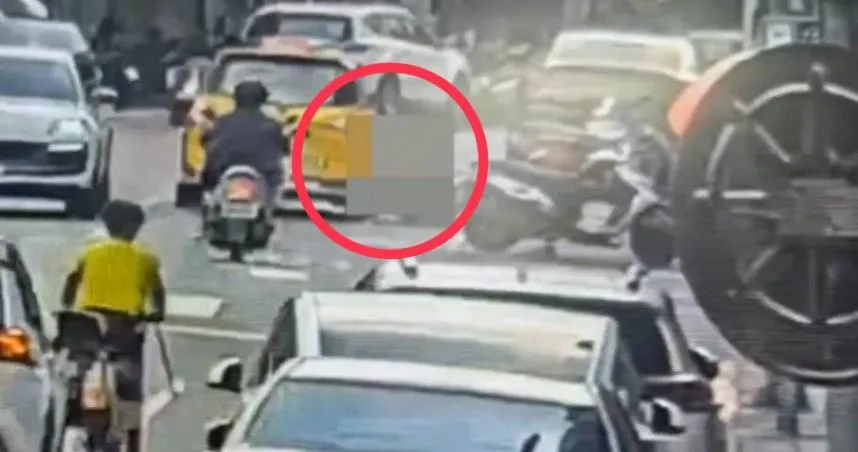 父親節前夕斷魂！北市男騎士慘遭小黃輾頭「重創慘死」