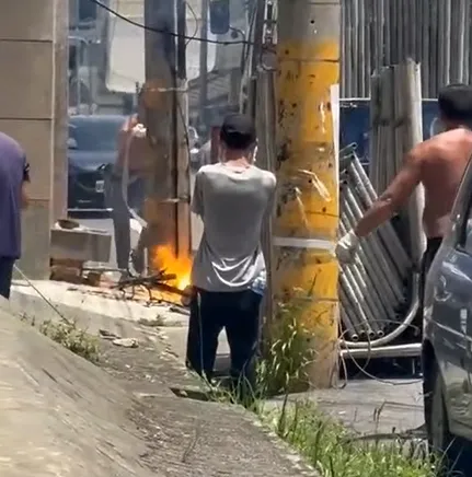 影/誤觸高壓電爆炸！雲林41歲工人「下體嚴重燙傷」