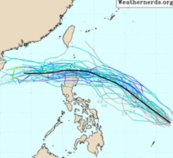 關島南方海面熱帶系統醞釀中　吳德榮：應持續觀察
