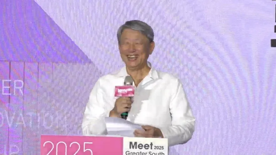 被傳823後下台一鞠躬　郭智輝致詞自嘲：我依舊照稿演出
