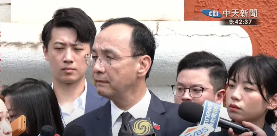 推「代理人」選國民黨主席？朱立倫：希望眾望所歸的人來領導