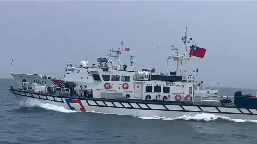 大陸海警船頻經金門　海巡署：全程併航驅離破解認知作戰