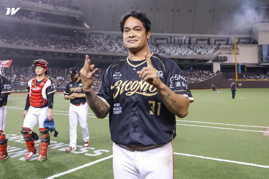 林智勝引退賽連2戰3比1！比分結果巧妙呼應「大師兄」背號