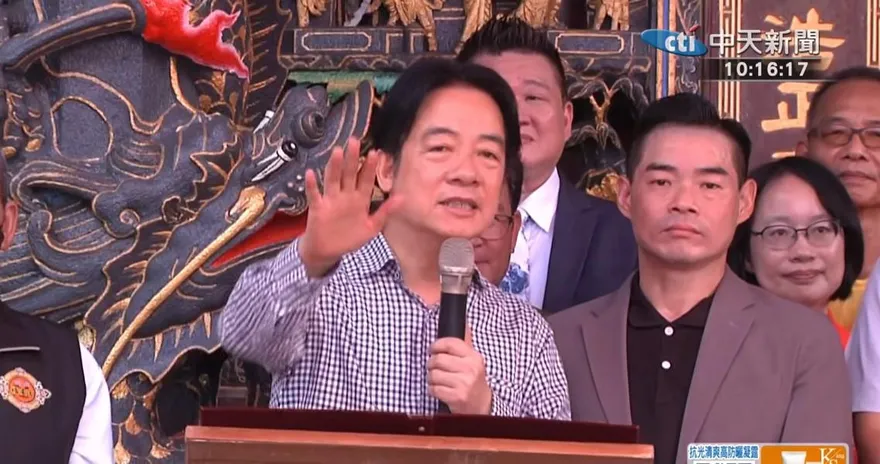 賴清德巡迴座談彰化場 強調總統三大使命守護台灣