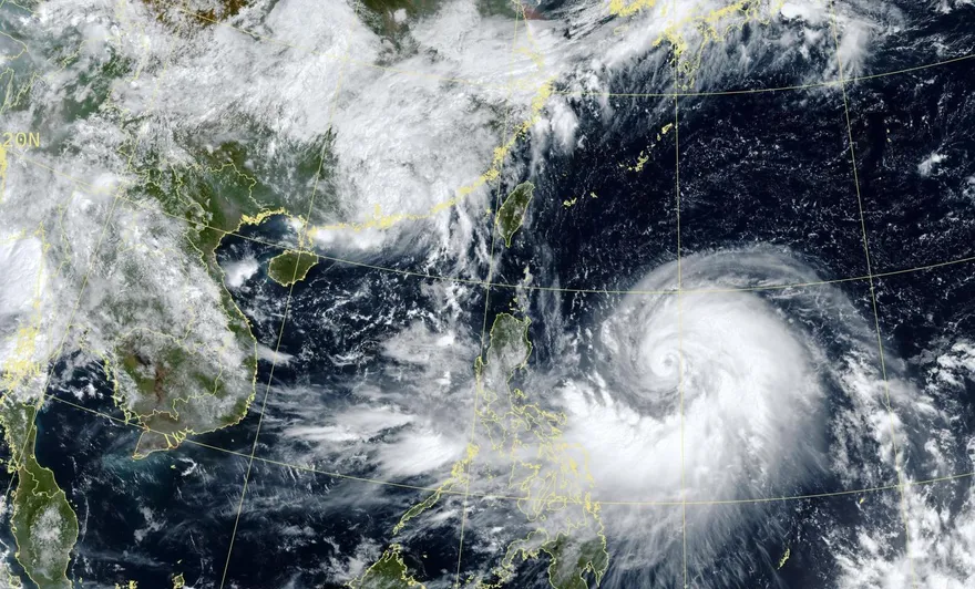 樺加沙「升級中颱」逼近台灣！預估9/21海陸警齊發