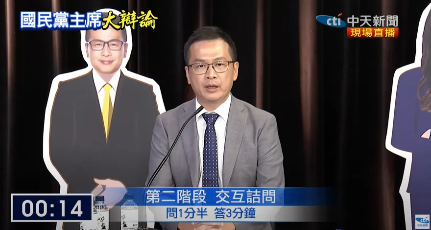 國民黨主席大辯論/羅智強：讓徐巧芯等新生代戰將躍上歷史舞台