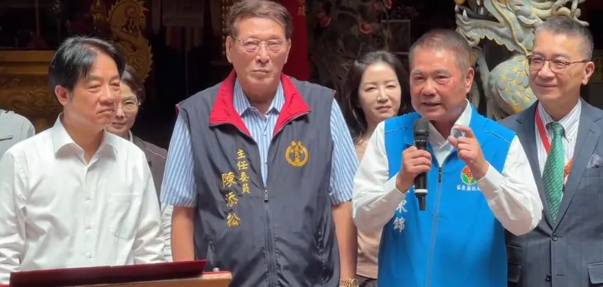 賴清德喊話善待民進黨議員　鍾東錦放在心裡：從不會重藍輕綠
