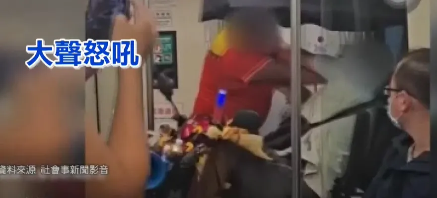 高雄捷運暴力事件　身障男喊「借過」慘遭痛毆推下月台