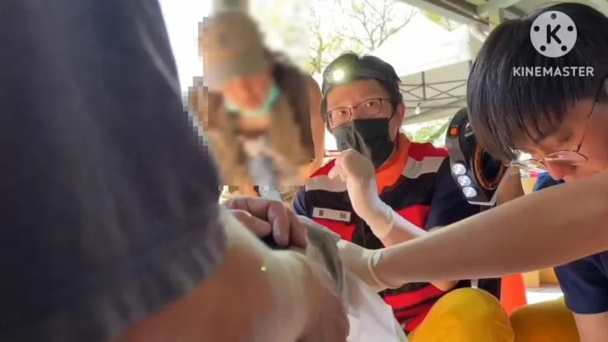 花蓮57歲災民傷口潰爛伴隨腐肉！醫護緊急手術治療