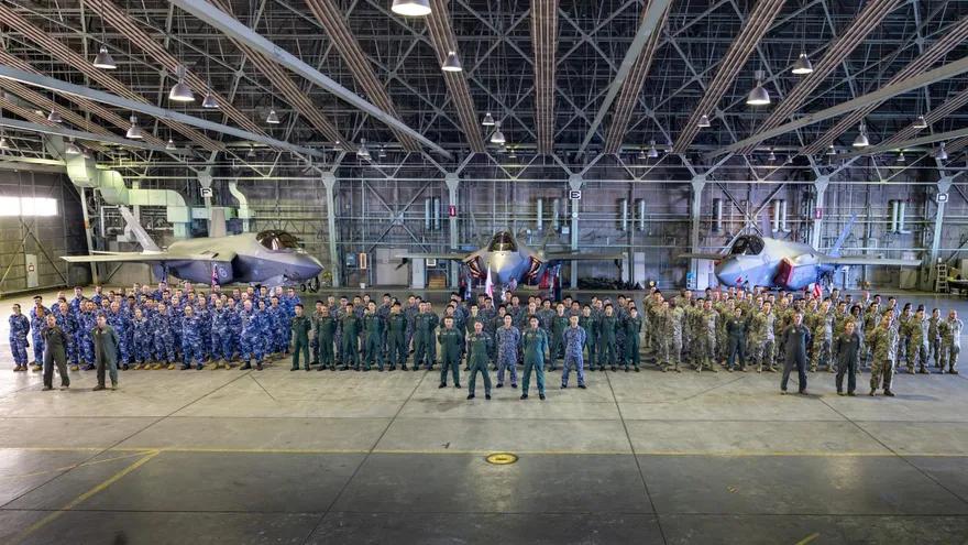 日、澳、美F-35A齊練武　「武士道守護者」聯合演習登場