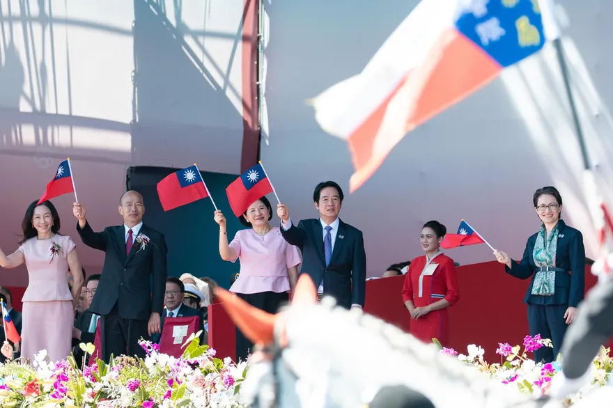 韓國瑜國慶演說引綠營圍攻　羅智強：戳破民進黨玻璃心