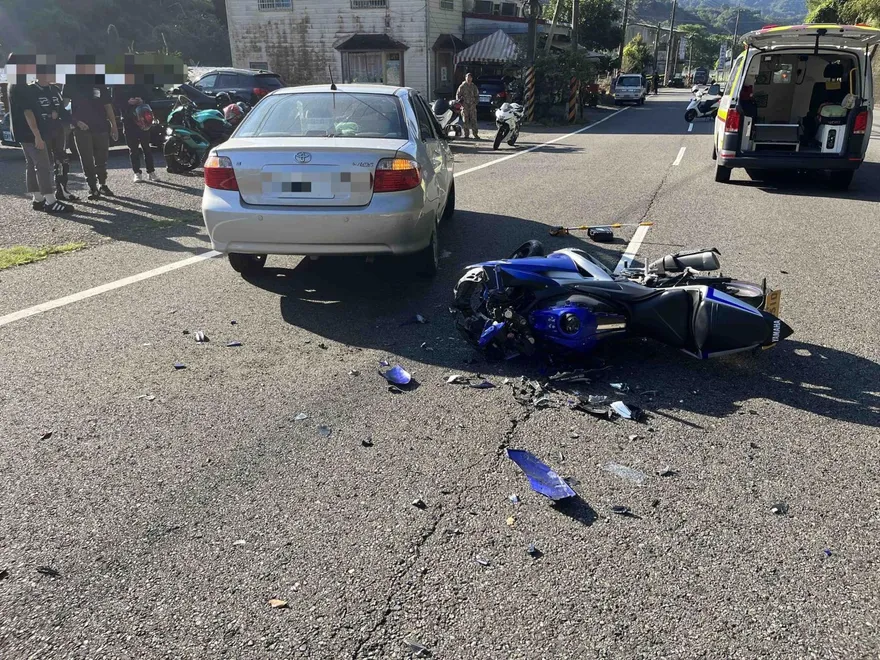 7天撞3次！台3線苗栗路段成車禍熱點　重機辣妹遭撞飛