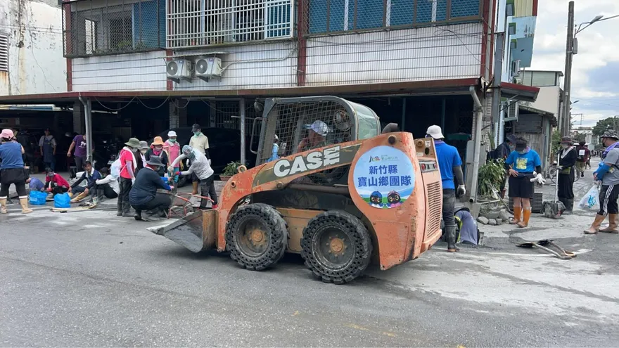 地方力量爆發！寶山鄉公所「公私協力」大動員　全力支援災區