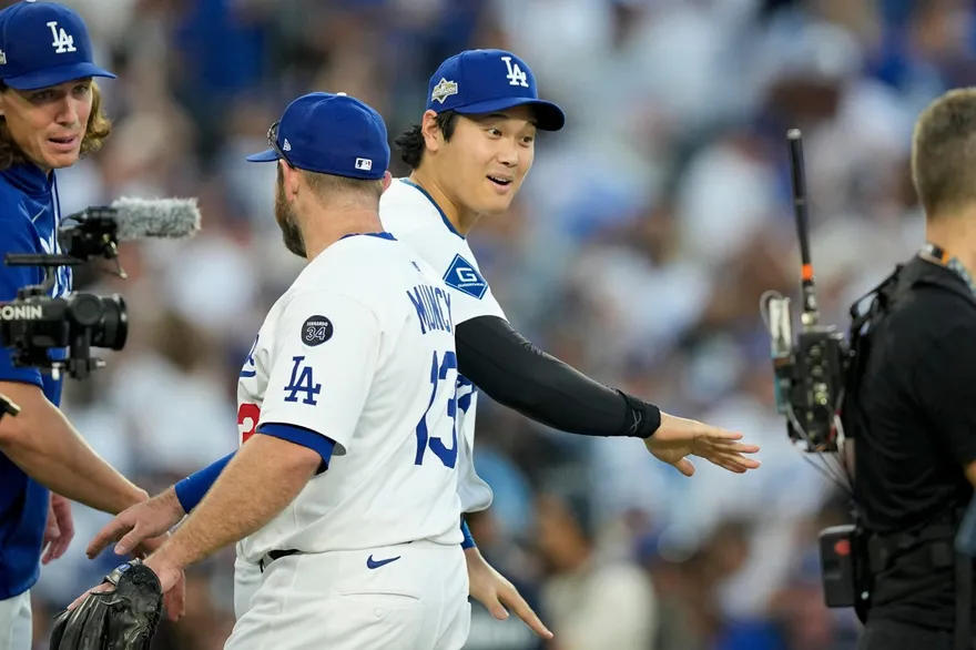 MLB/道奇世界大賽差一步！大谷三壘打出現　朗希回穩關門