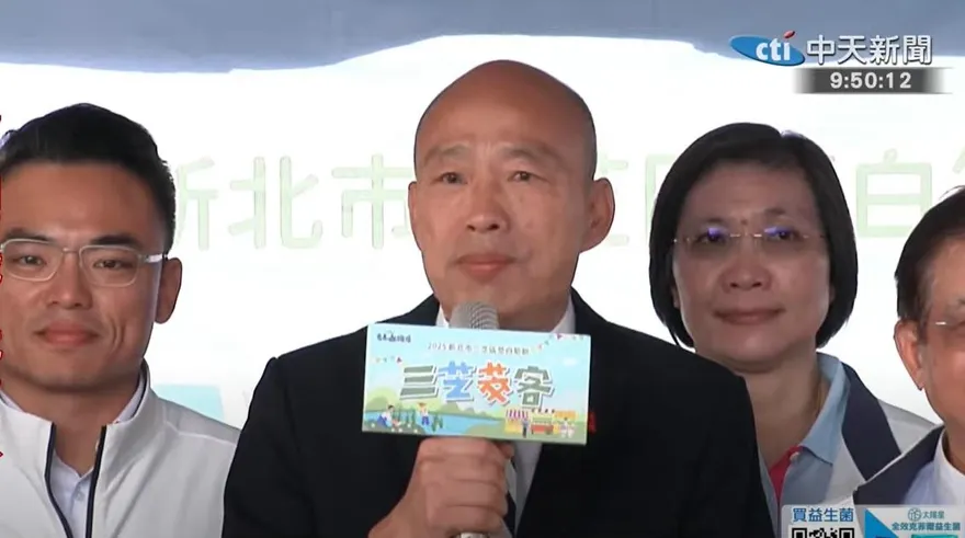 影/最強賣菜郎回來了！韓國瑜親吐人民期待