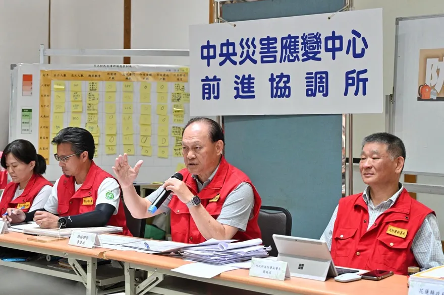 花蓮警戒區今疏散撤離演練　季連成：車輛到、裝備到、物資到