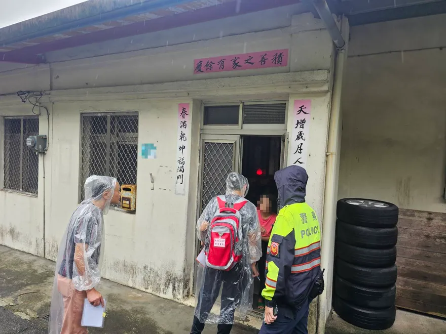 影/新北市95處土石流警戒　瑞芳39人緊急撤離吉慶國小安置