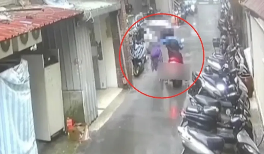 影/萬華驚傳飛車搶金項鍊　嫌犯沿路偷雨衣變裝棄車仍遭逮
