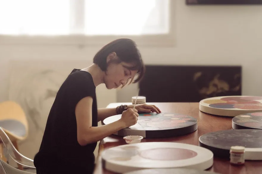 李心潔首度移師香港辦畫展　獻「真摯情書」吐心聲