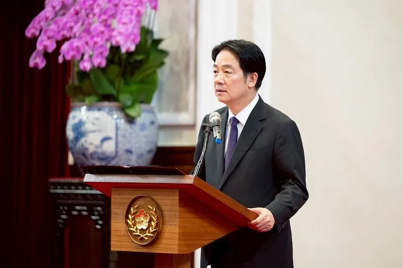 賴清德主持將官晉升：堅定反併吞、反侵略、反對推進統一