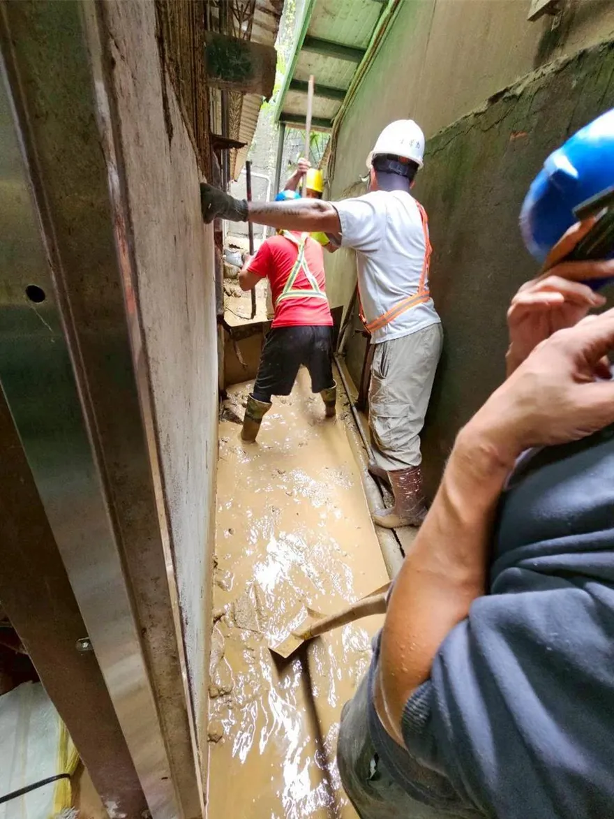 新店擋土牆坍塌搶修有成　首批19名居民可以回家了