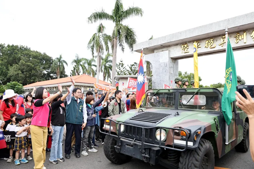 陸軍砲兵訓練重鎮遷駐關廟　黃偉哲：感謝砲校守護73載