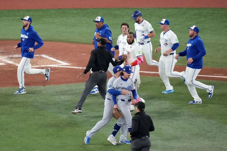 MLB/道奇藍鳥板凳清空！世界大賽G7險爆衝突