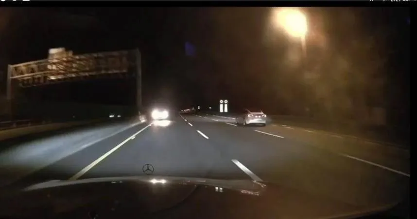 國3古坑段開錯邊「一路逆行10公里」　62歲翁被警截停